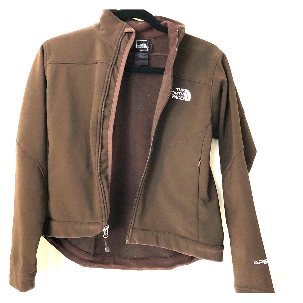 North face brown jacket